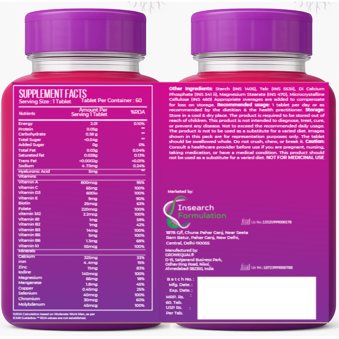 Nutrivanaa Life Multivitamin Women