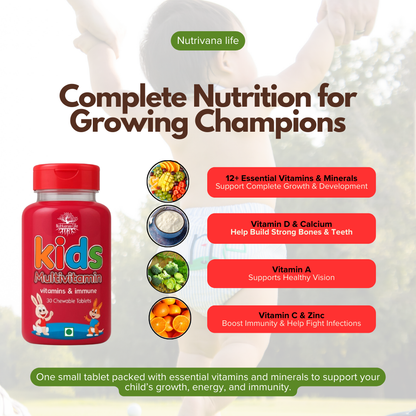 Nutrivanaa Life Kids Multivitamin – Vitamin & Immune