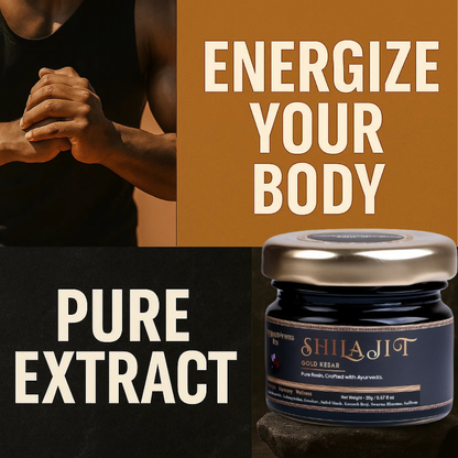 Nutrivanaa Pure Shilajit Gold Kesar Resin