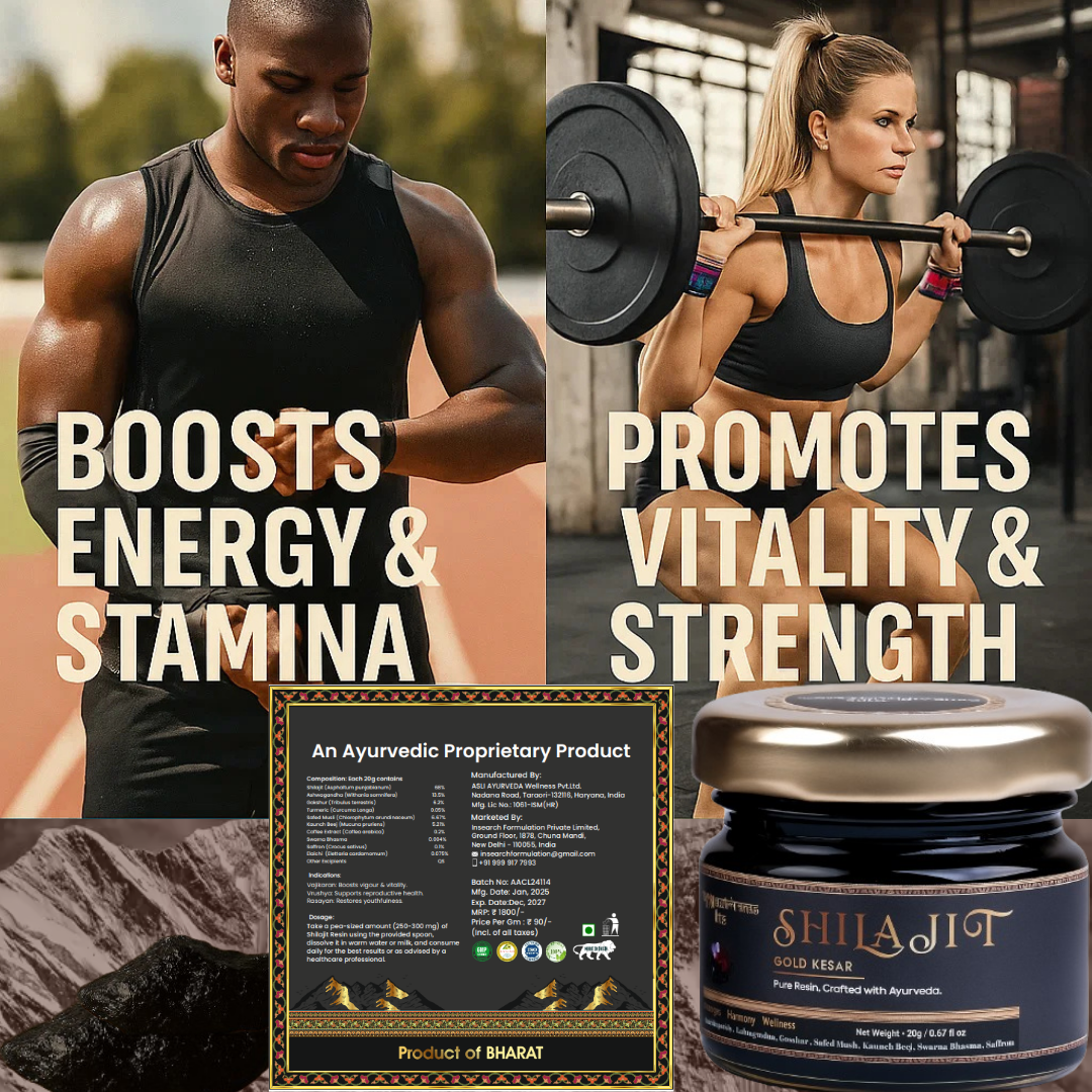 Nutrivanaa Pure Shilajit Gold Kesar Resin